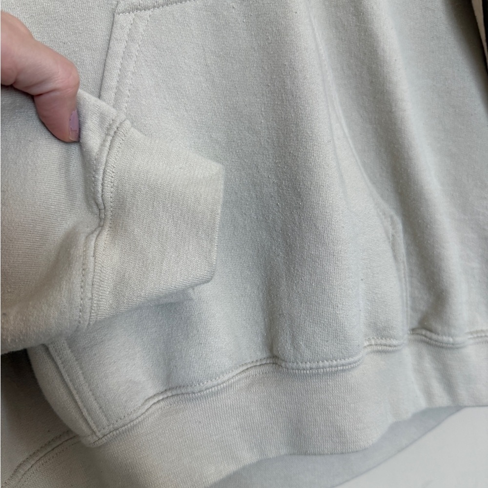 Lonely Ghost Cream It’s Cool to Care Hoodie size small - Picture 7 of 10